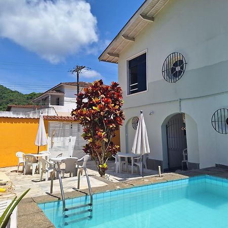 Pousada Casa Da Praia Гуаружа Экстерьер фото
