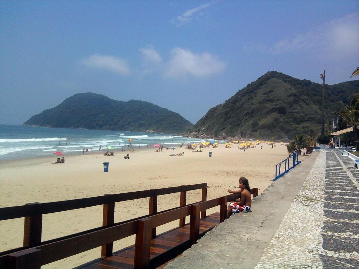 Pousada Casa Da Praia Гуаружа Экстерьер фото