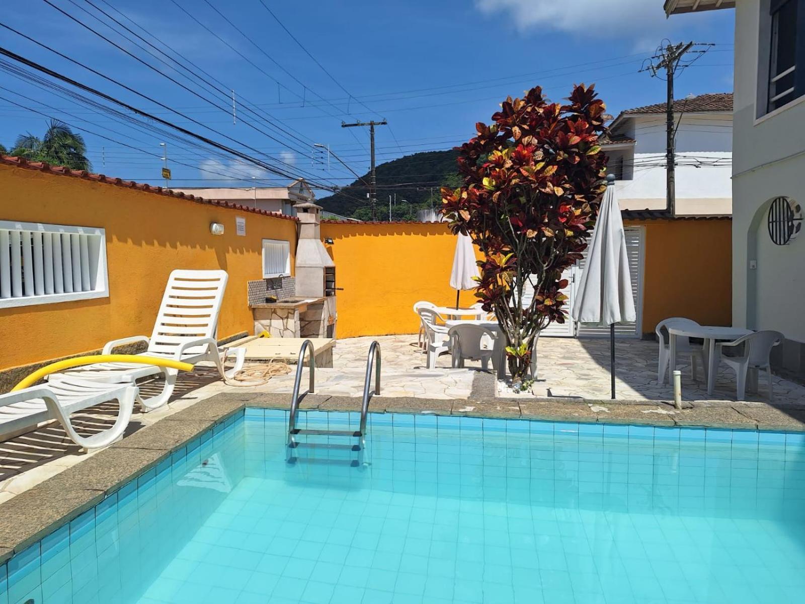 Pousada Casa Da Praia Гуаружа Экстерьер фото